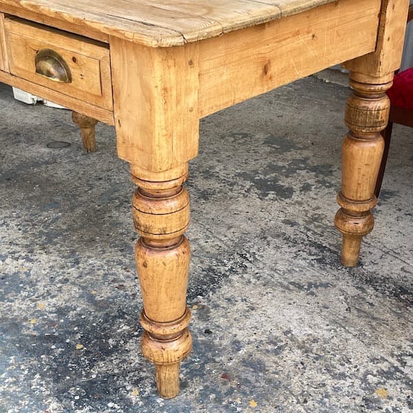 イギリスアンティーク　ダイニングテーブル　ワークテーブル　作業台