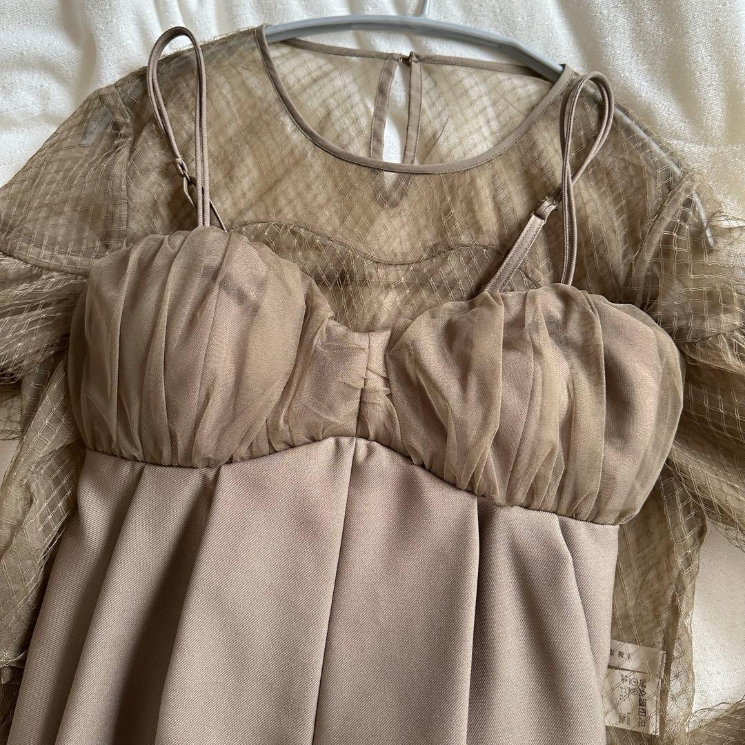 こぐまちゃんAmeri アメリ　NET TULLE TOP LAYERED