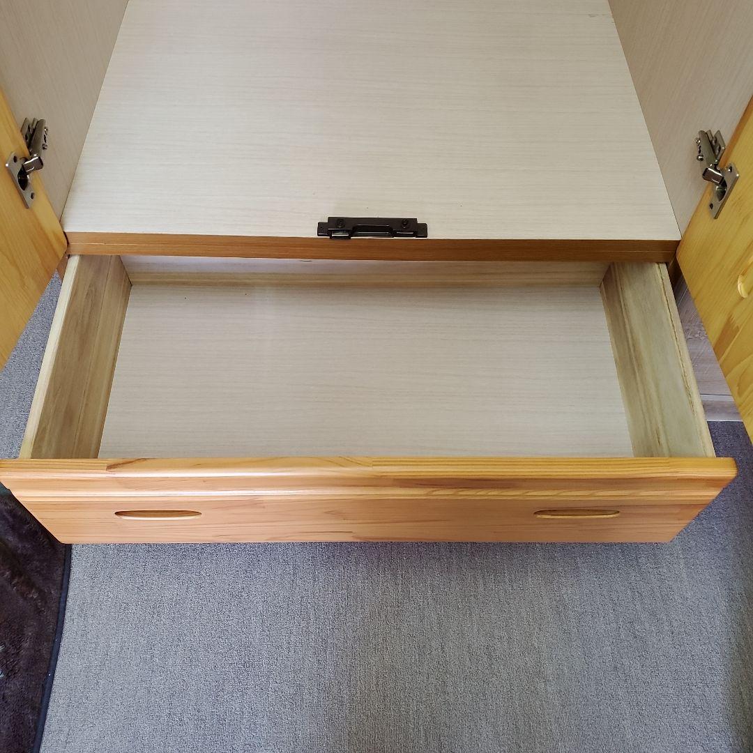 送料込み　木製　洋服タンス