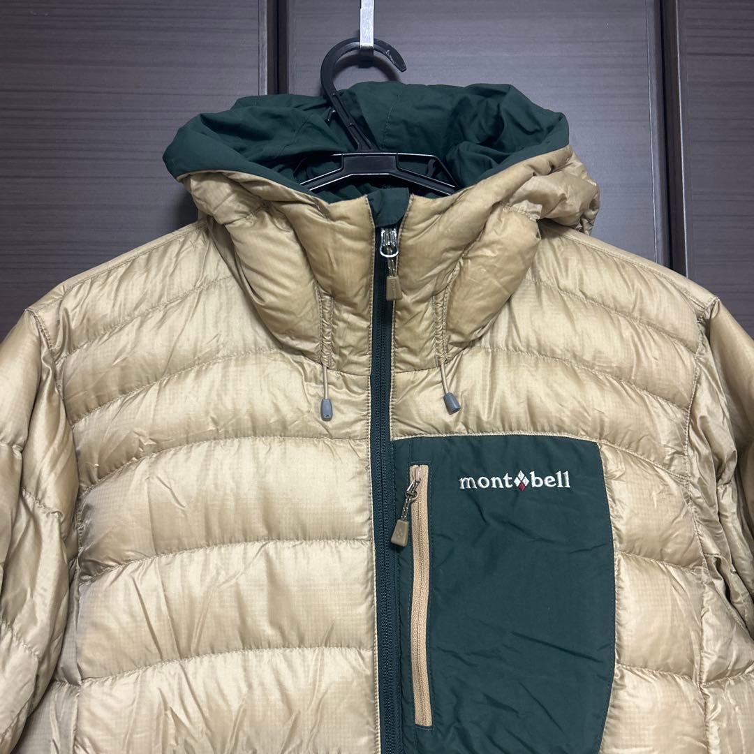 montbell グリーンダウンジャケット リバーシブル レディースXL