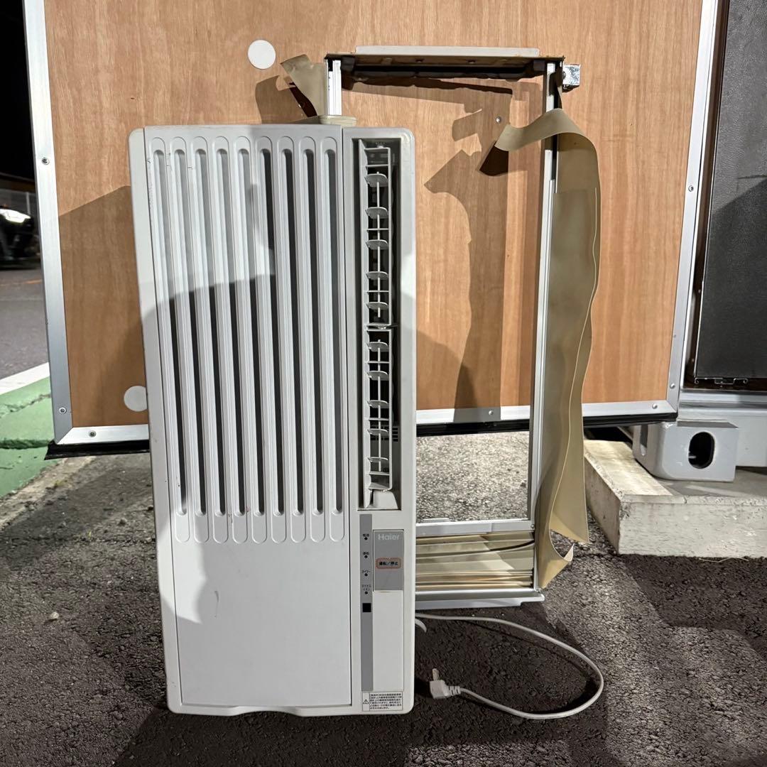 稼動品☆ハイアール ルームエアコン JA-16S 窓用エアコン 2018年