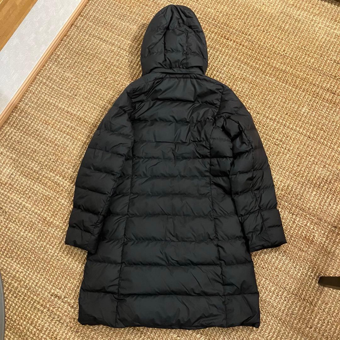 montbell フード付きロングダウンジャケット ブラック