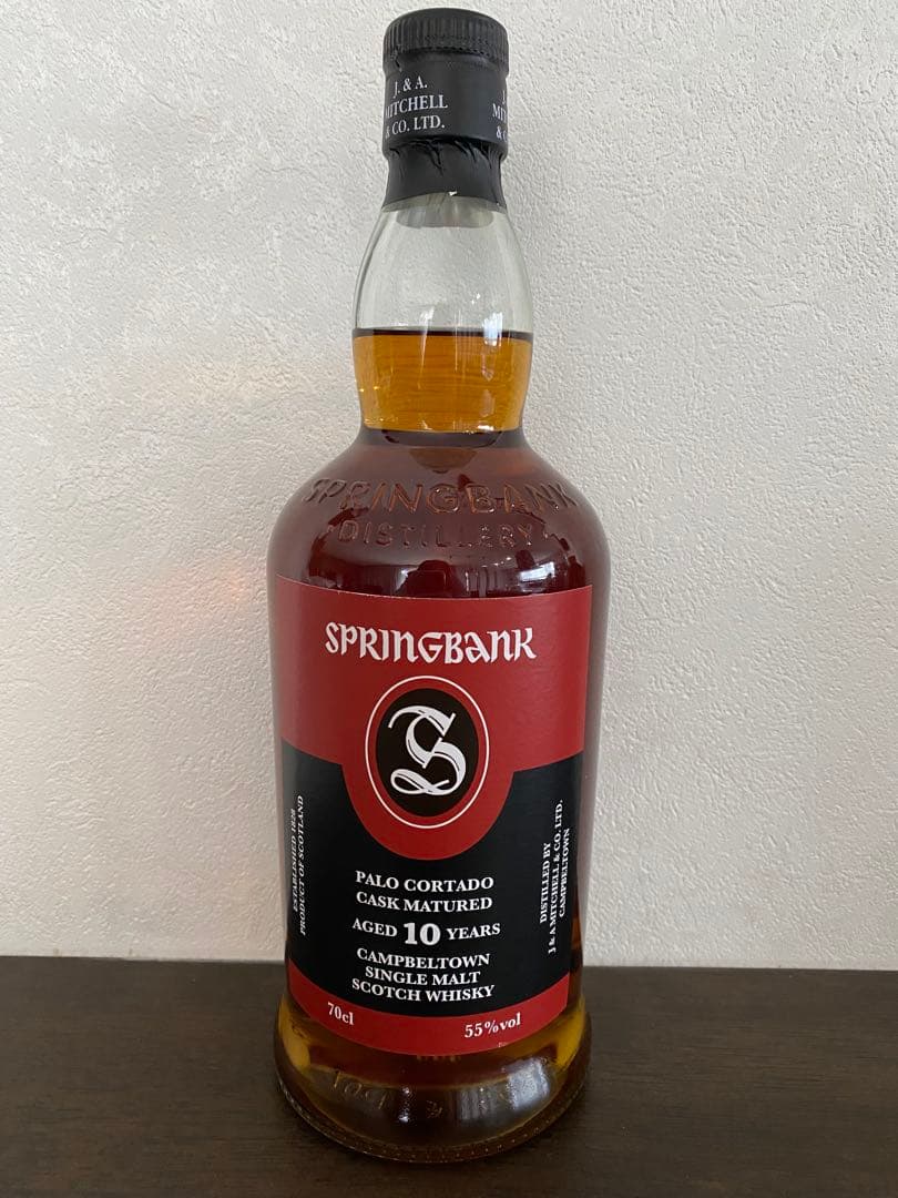 スプリングバンク　パロ・コルダト カスクマチュワード10年限定品