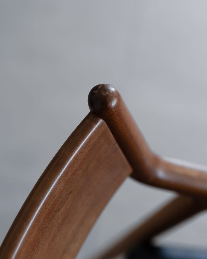 送料込　宮崎椅子製作所 pepe side chair 背無垢 ダイニングチェア