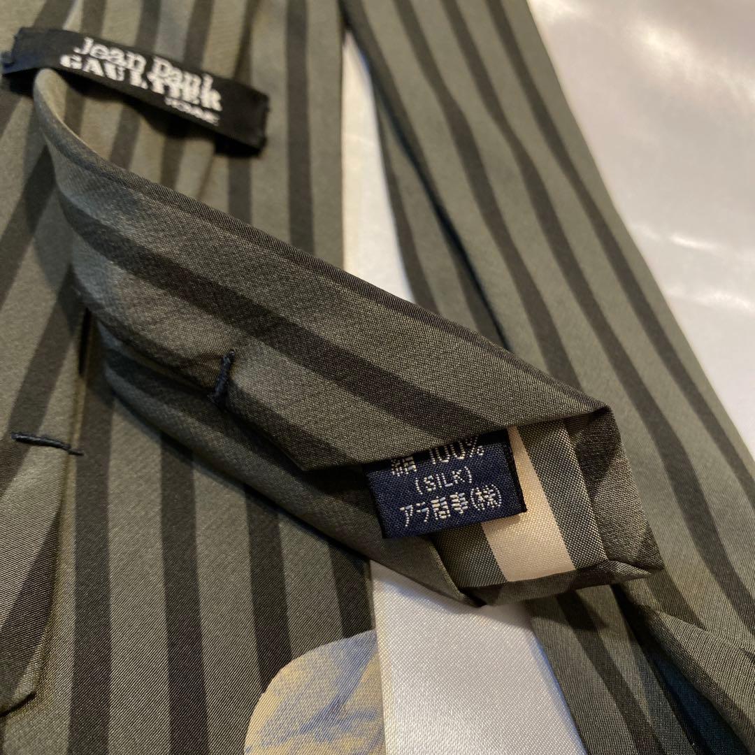希少傑作Jean Paul GAULTIER ゴルチェ　アーカイブシルクネクタイ