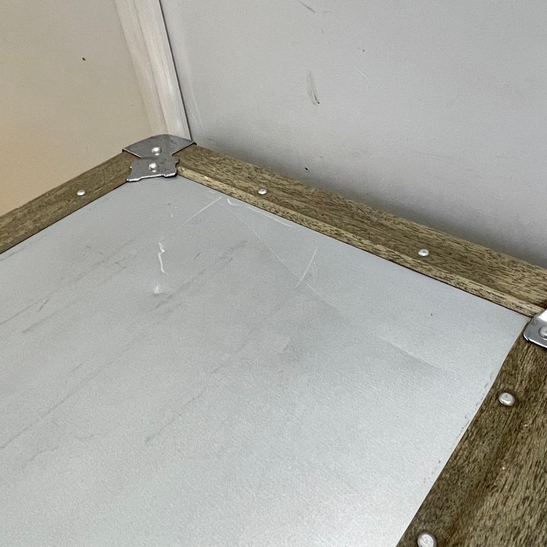 ビンテージ アルミ トランク 船舶 収納 箱 ケース ボックス アンティーク