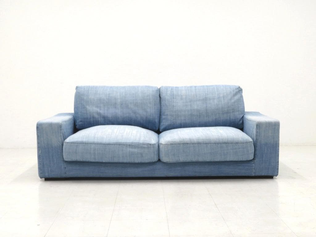 展示品　ジャーナルスタンダードファニチャー　デニム　3人掛けソファ　モダン