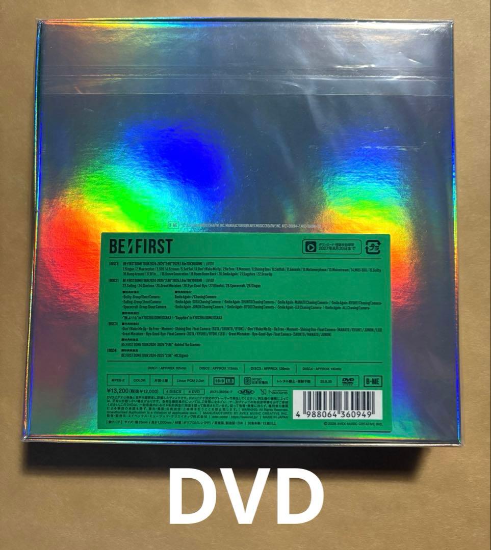 ミュージック (DVD) BE:FIRST DOME TOUR 2024-2025 2:BE