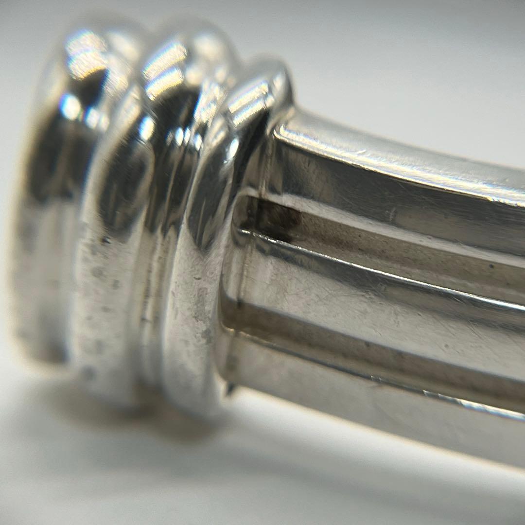 ティファニー TIFFANY グルーブド カフ バングル ヴィンテージ 希少