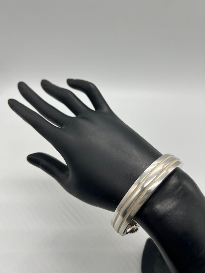 ティファニー TIFFANY グルーブド カフ バングル ヴィンテージ 希少