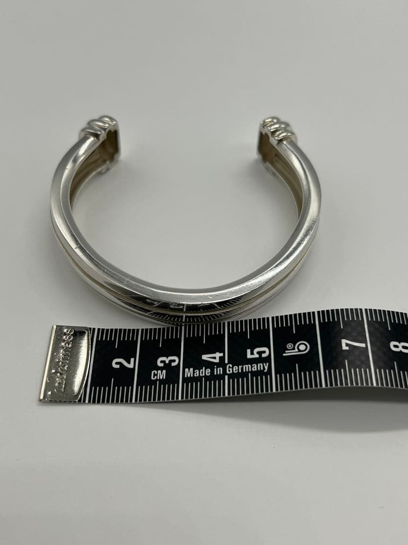 ティファニー TIFFANY グルーブド カフ バングル ヴィンテージ 希少