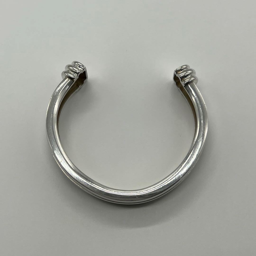 ティファニー TIFFANY グルーブド カフ バングル ヴィンテージ 希少