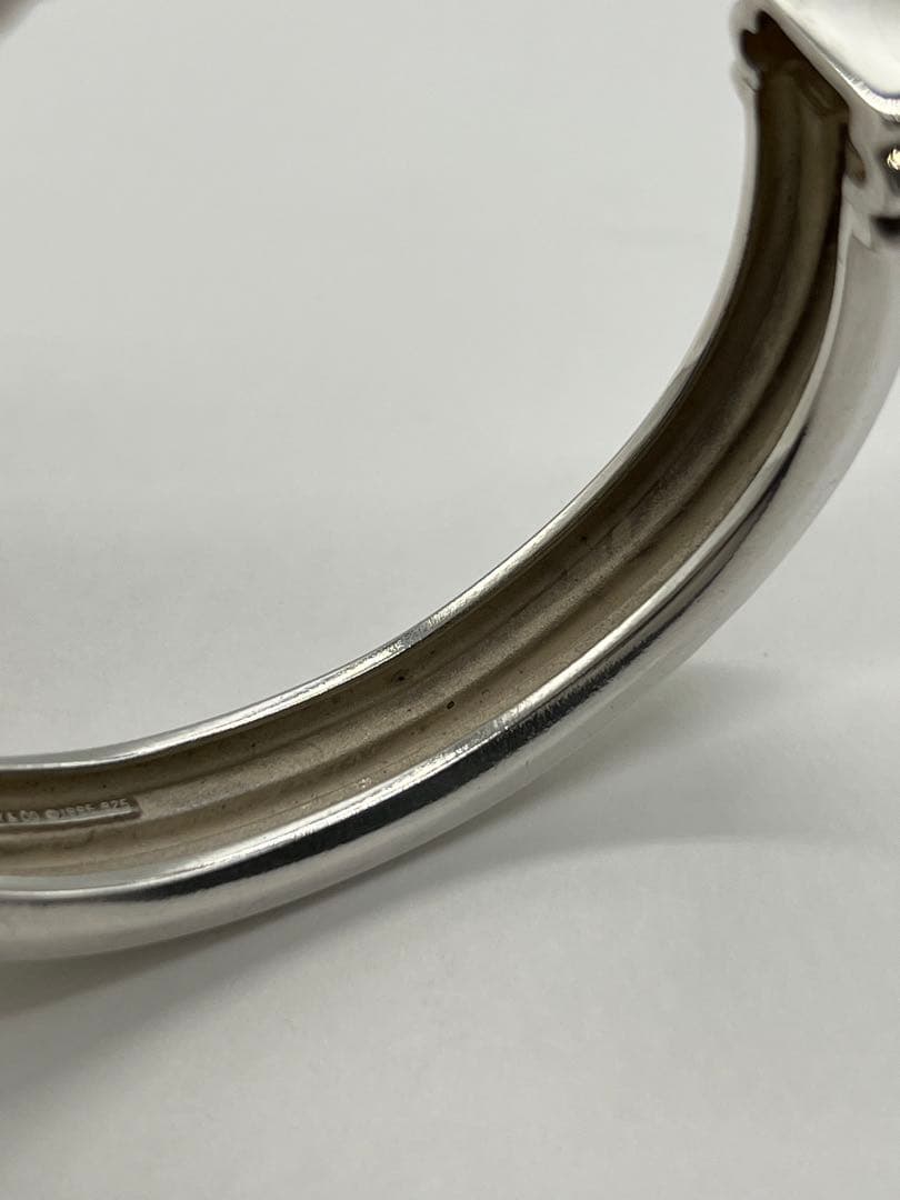 ティファニー TIFFANY グルーブド カフ バングル ヴィンテージ 希少