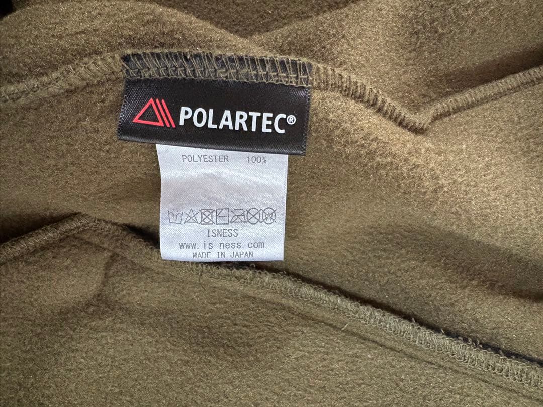is-ness polartec fleece setup イズネスフリース