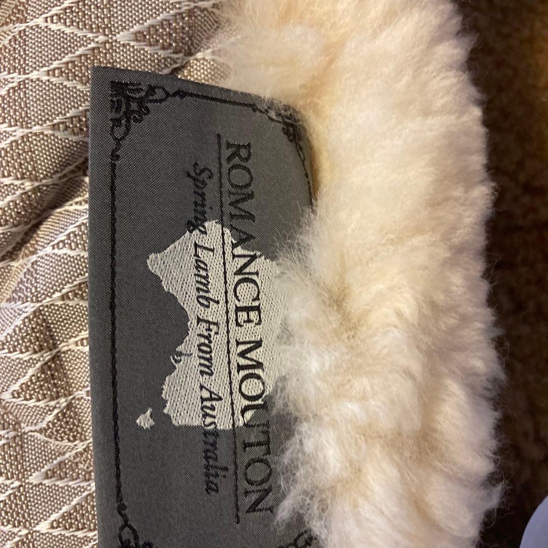 【新品未使用.タグ付き】高級　ロマンス小杉 ムートンシーツ