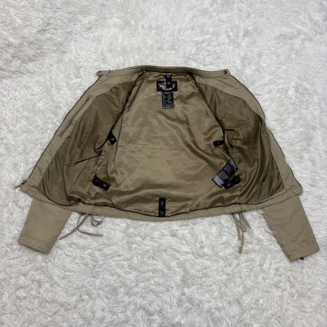 ◎ハーレーダビットソン 3way ビッグロゴ 刺繍 フード付き アメリカン 1