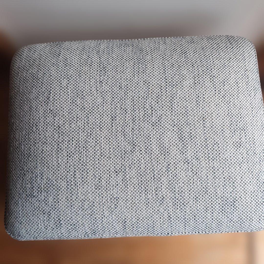 【極美品】unico BOERUM ボアラム オットマン スツール グレー