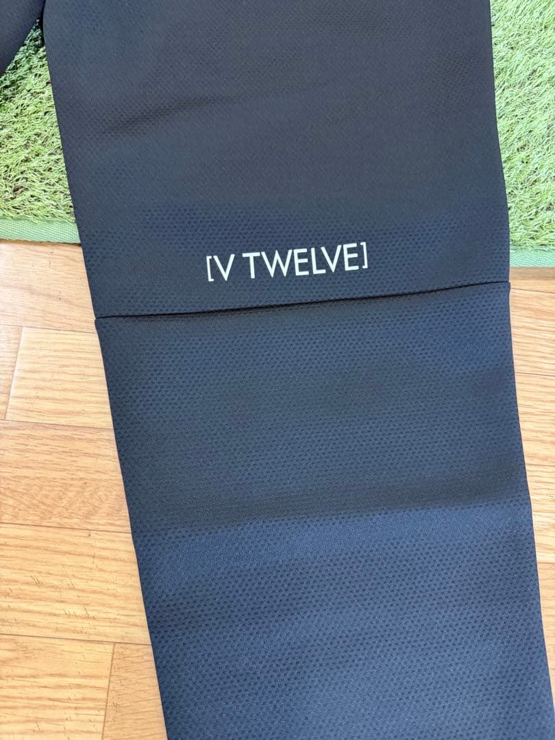 新品正規品V12 メンズ GAME PANTS ダンボールニットストレッチパンツ