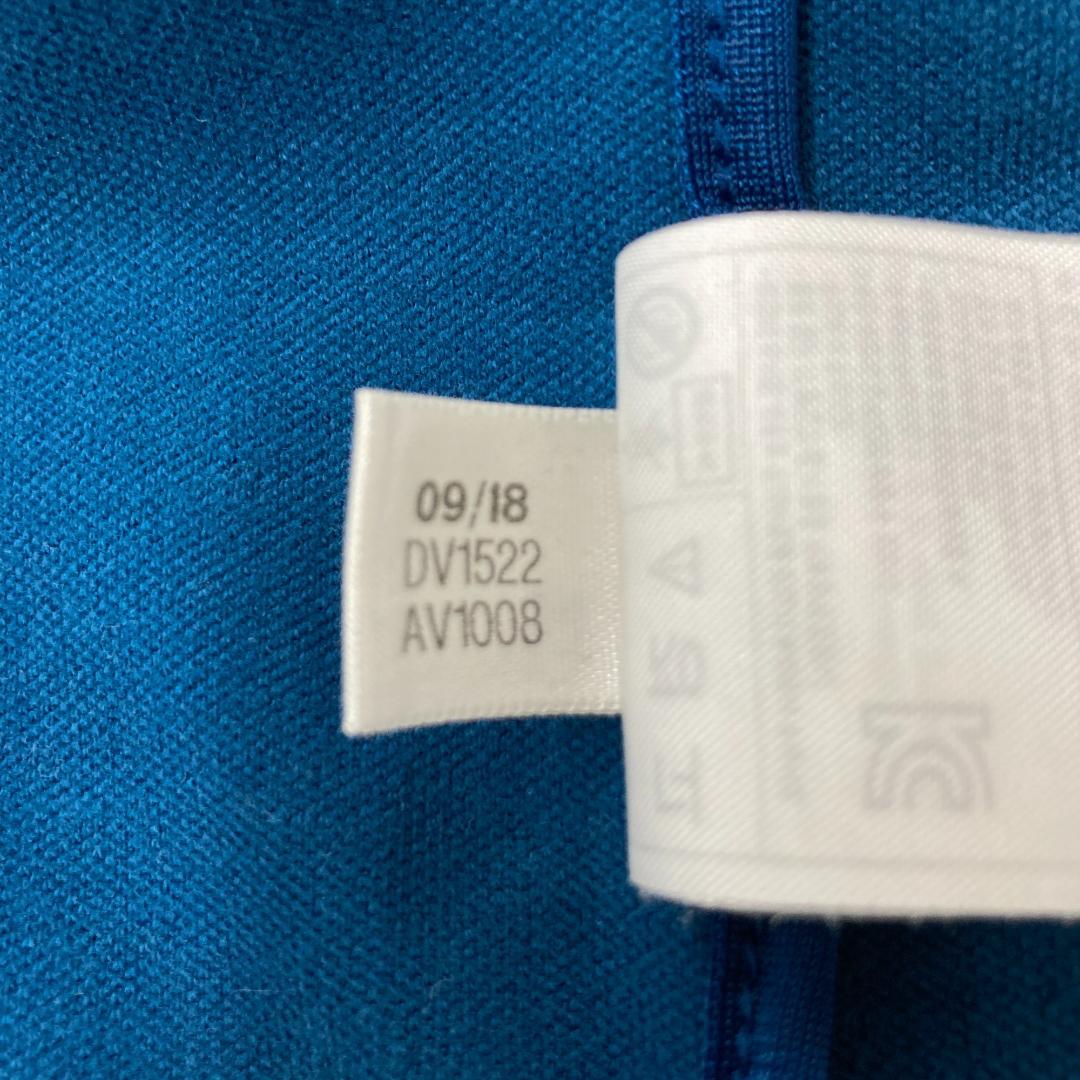 adidas アディダス トラックジャケット　ブルー 長袖 ジャージ M