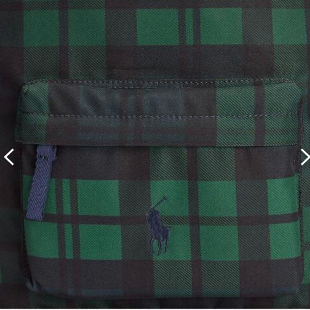 【新品】POLO ラルフローレン　キッズリュック　ビッグポロ　チェック