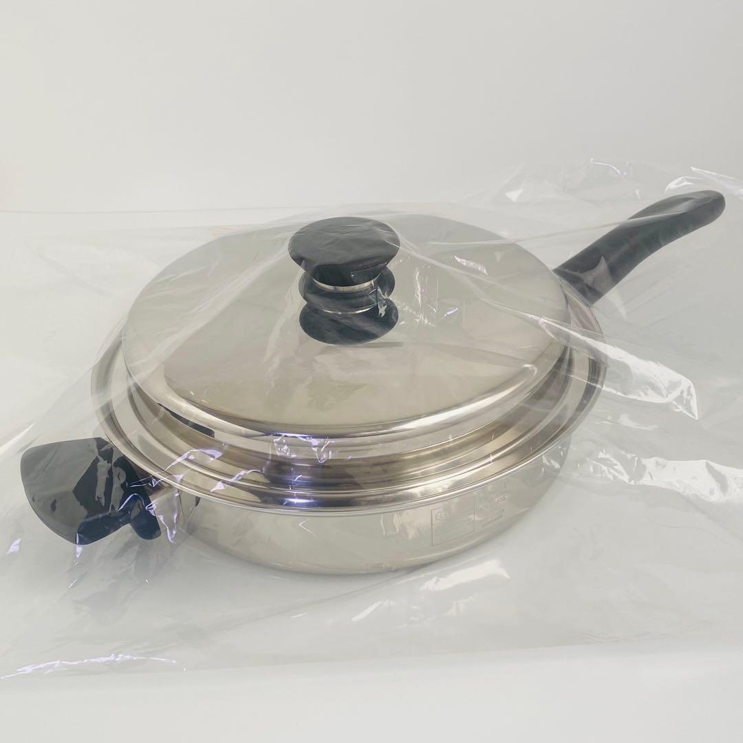 Amway アムウェイ　大フライパン　未使用　現行取手　高級鍋　IH対応