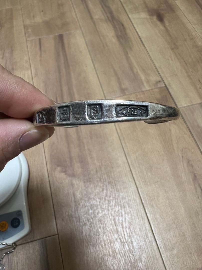 シルバー 925ネックレスとリングセット