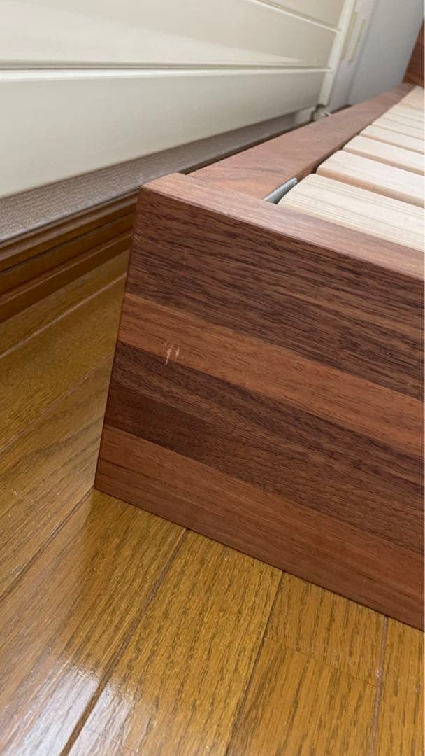 マスターウォール　木製ベッド　ケーピーベッド　クイーンサイズ