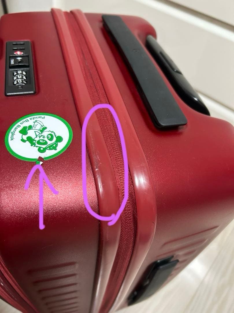 Lojel Cubo S スーツケース　機内持ち込み バーガンディ　赤