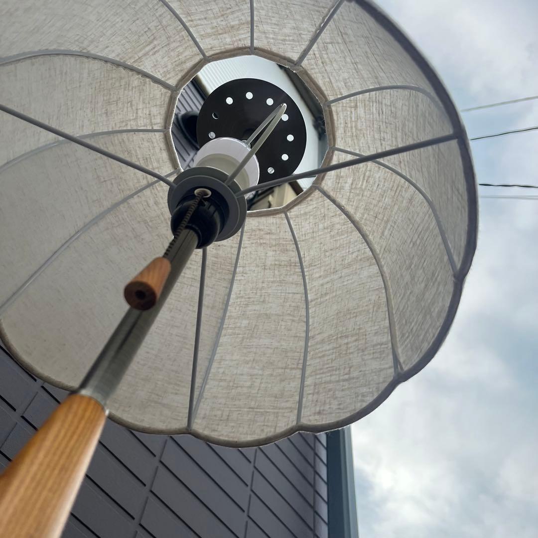 華金カップル　フロア　ライト　北欧　リゼット　スタンド　スカラップ