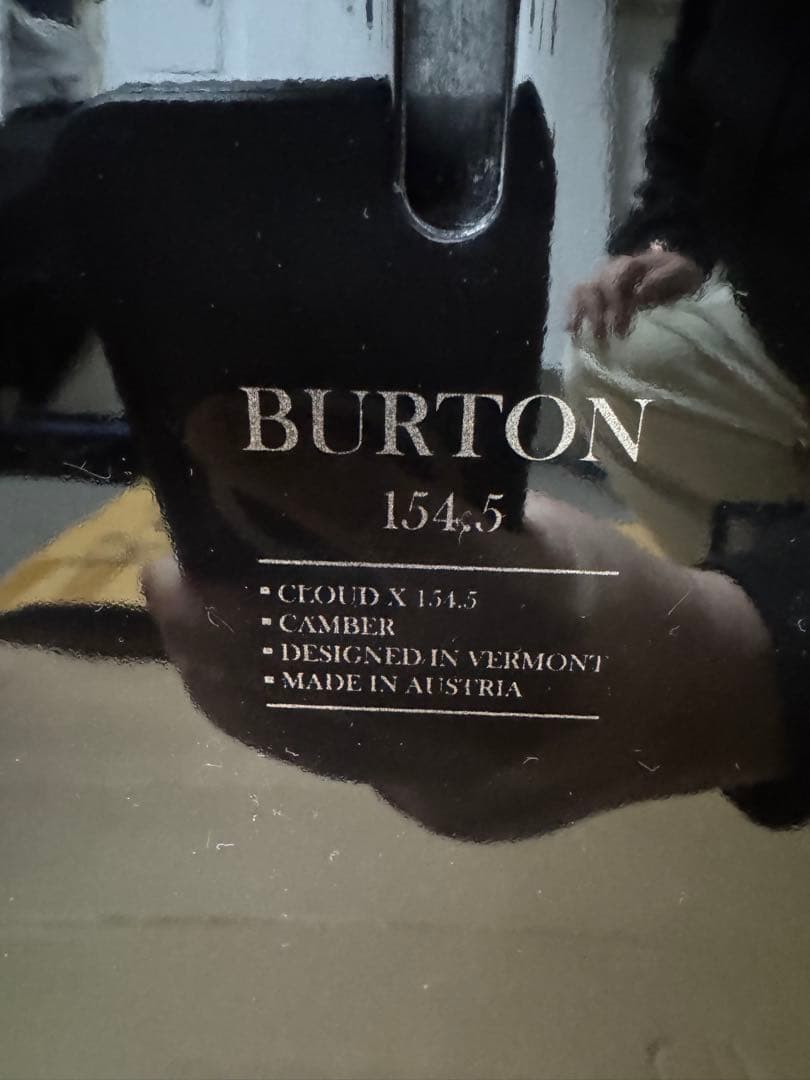 使用2回極美品 BURTON Cloud X 154.5 Cartel ケース付