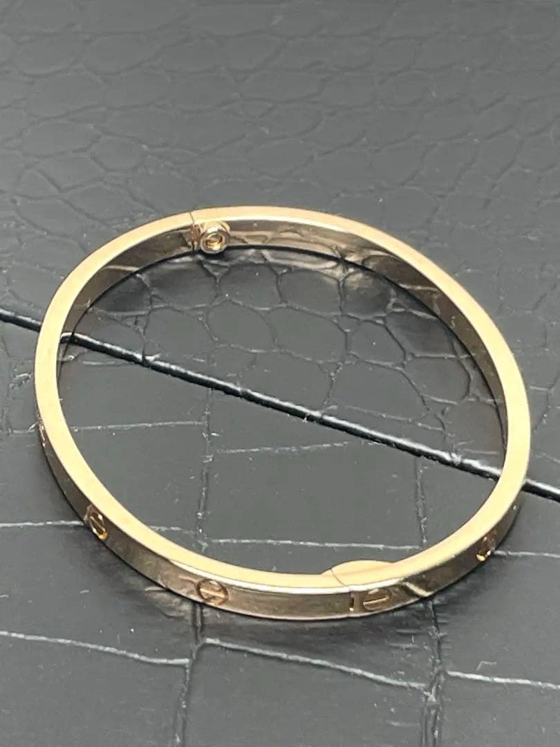 極美品Cartierカルティエ★ラブブレスK18PGピンクゴールド#15SM