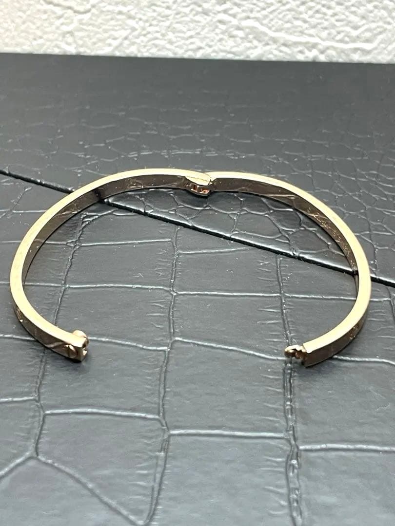 極美品Cartierカルティエ★ラブブレスK18PGピンクゴールド#15SM