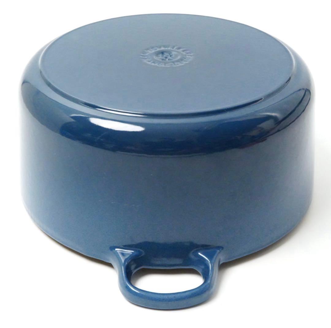 【美品】LE CREUSET　ココット ロンド ディープティール　24cm