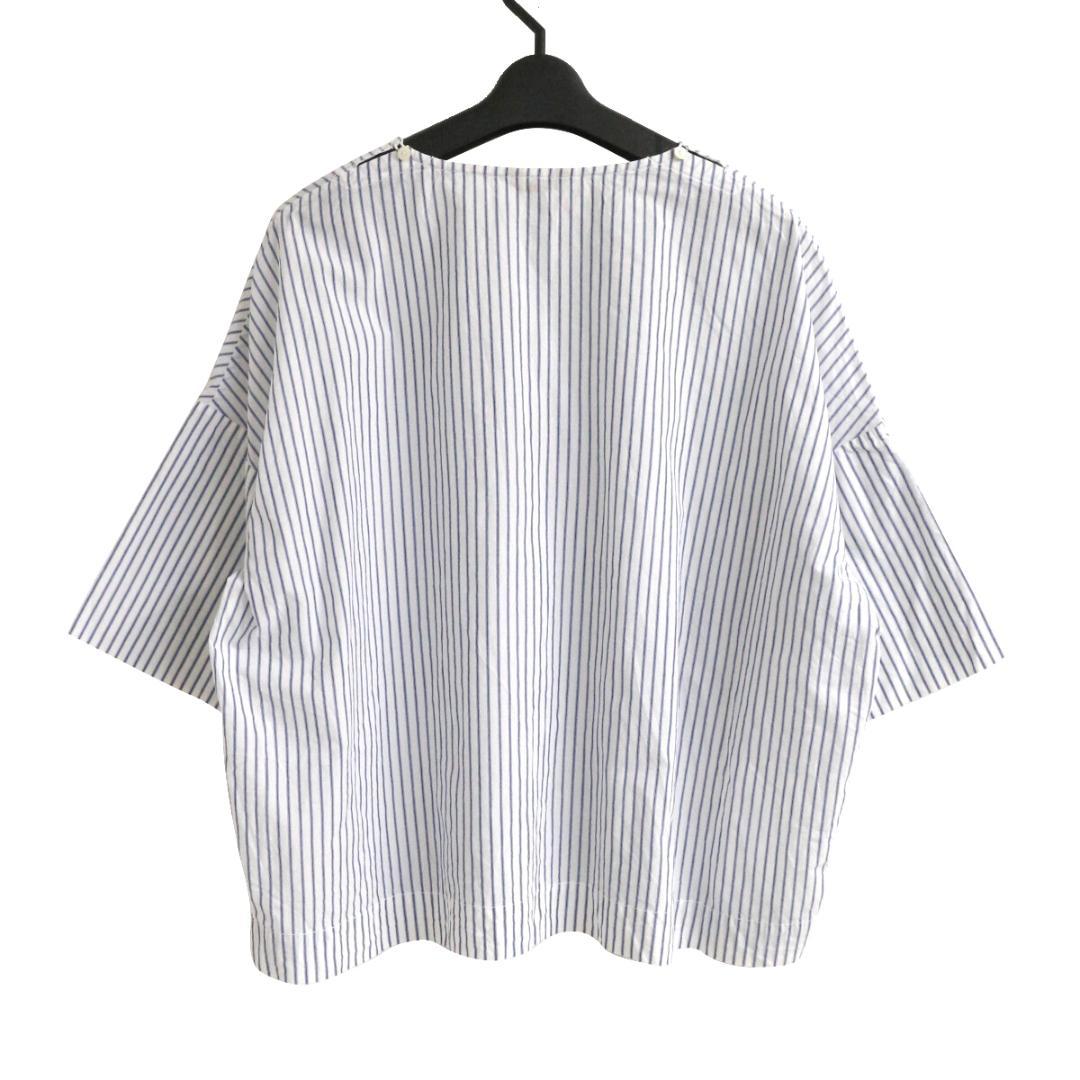 アーツ＆サイエンス 17SS ストライプスリップオンブラウス