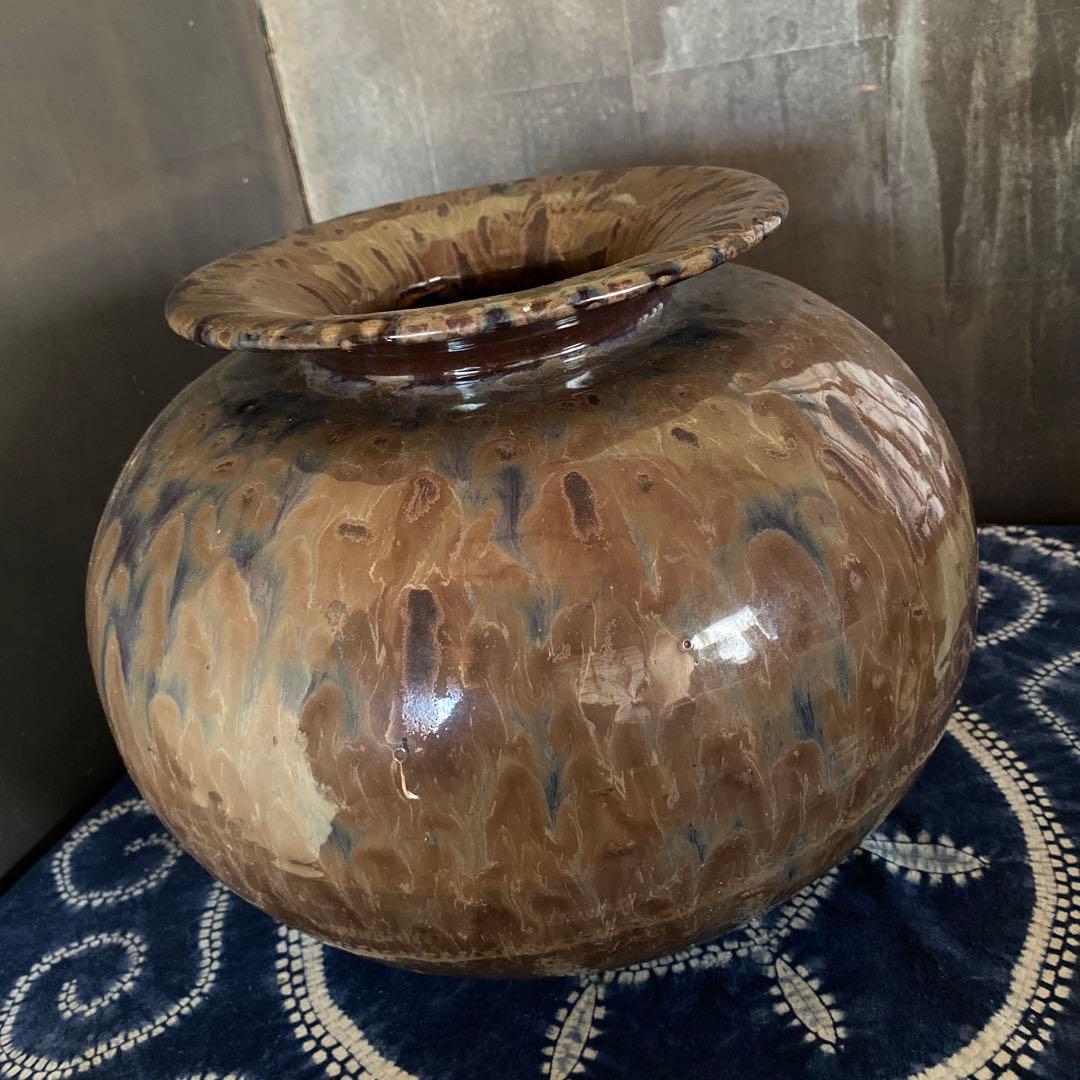 骨董品 壺 丸壺