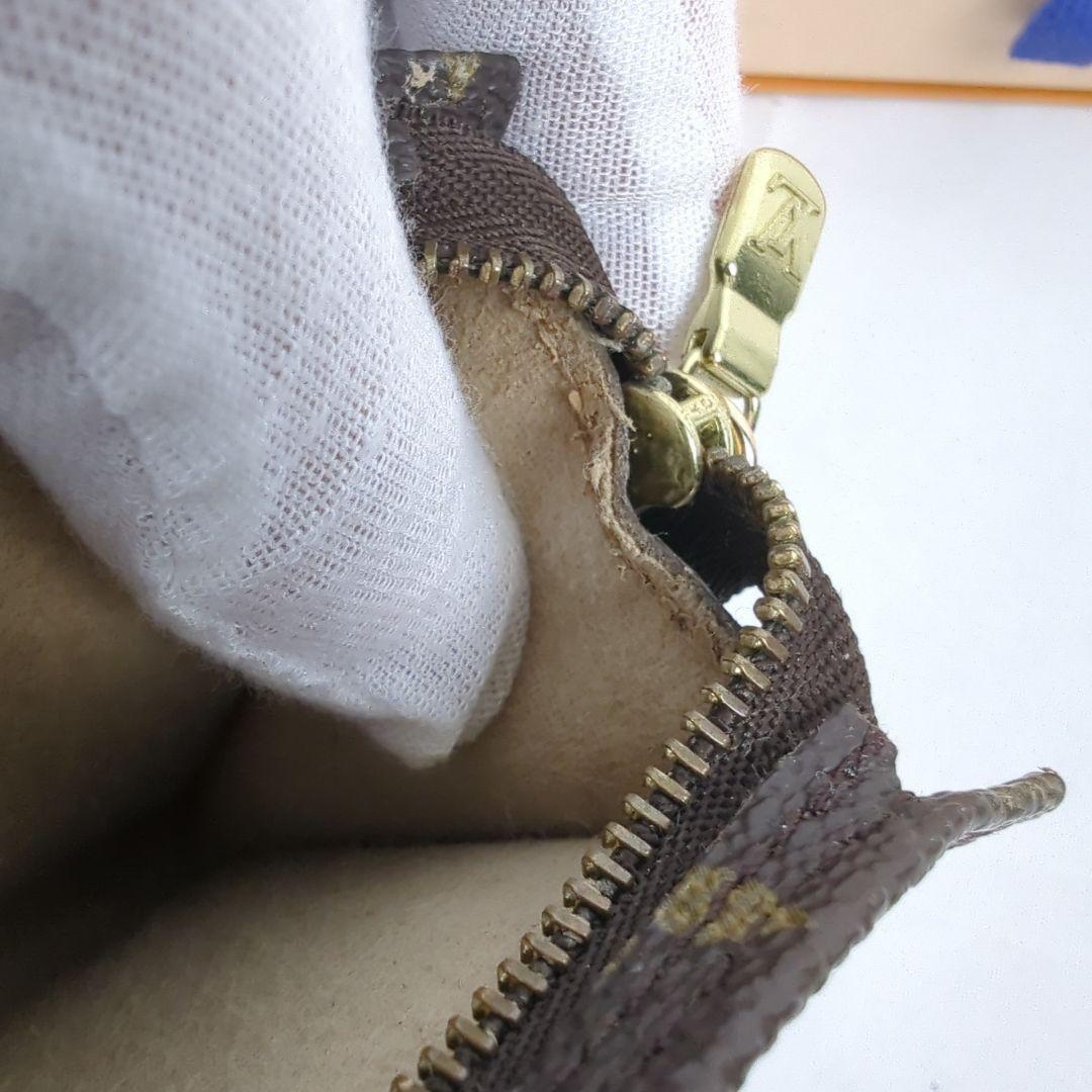 LOUISVUITTON ルイヴィトン モノグラム アクセサリーポーチ チェーン