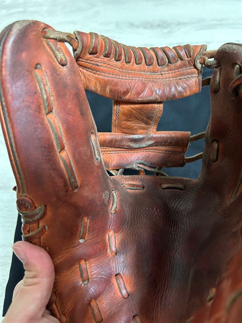 MizunoPro 硬式グローブ ブラウン 収納袋・硬式ボール付き