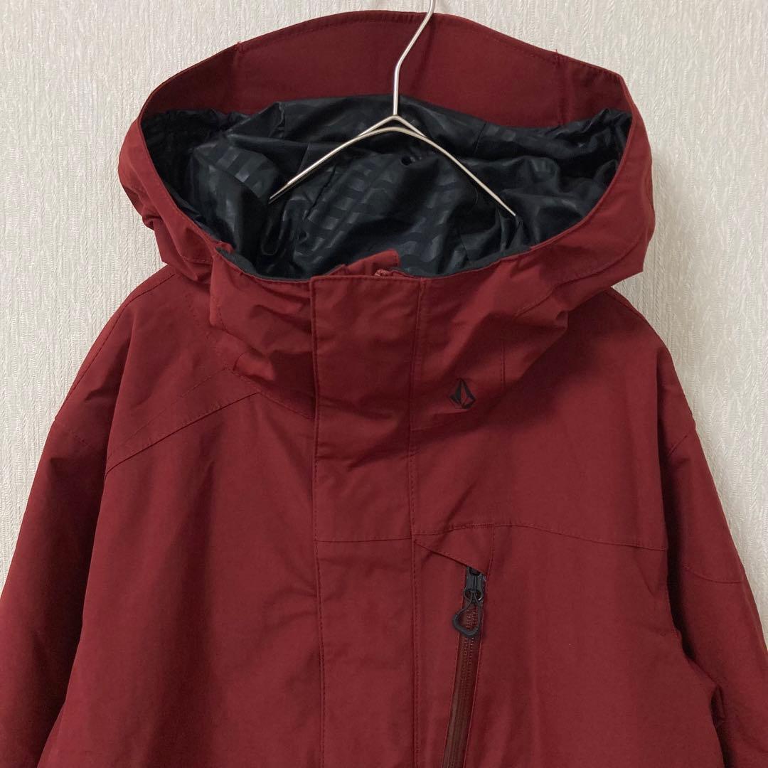 【美品】VOLCOM ボルコム GORE-TEX ￼jacket ボルドー S