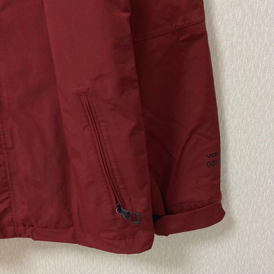 【美品】VOLCOM ボルコム GORE-TEX ￼jacket ボルドー S