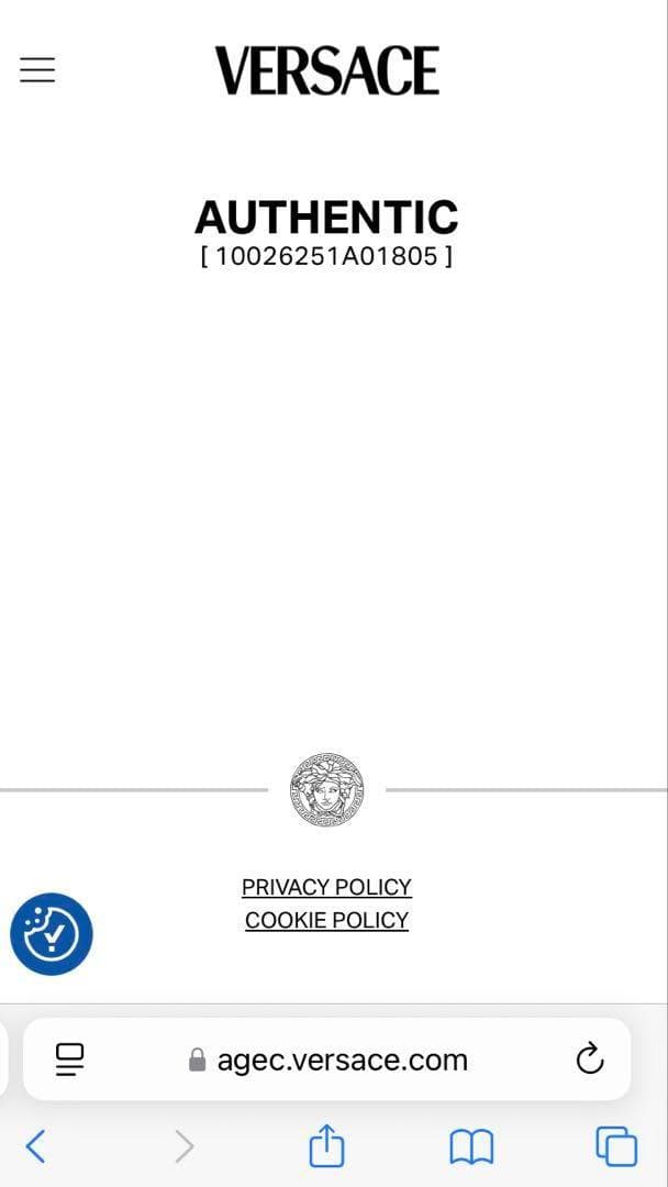 極美品　VERSACE ジップアップパーカー　グレカ　総柄　38サイズ