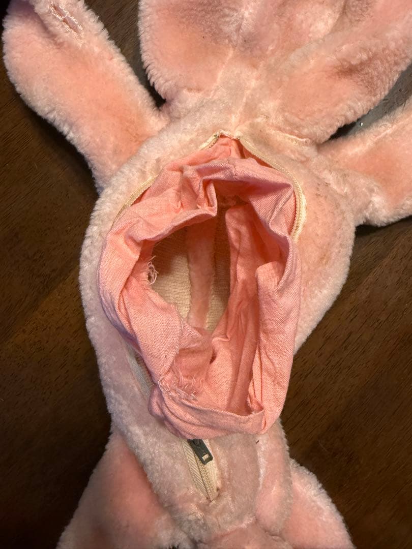 GUND ラバーフェイス 猫 50s 日本縫製タグ付 希少現状品