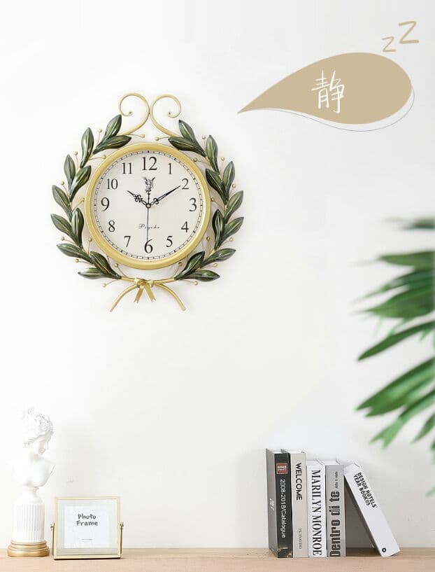 ロマチンク　現代風　壁掛け時計家庭用