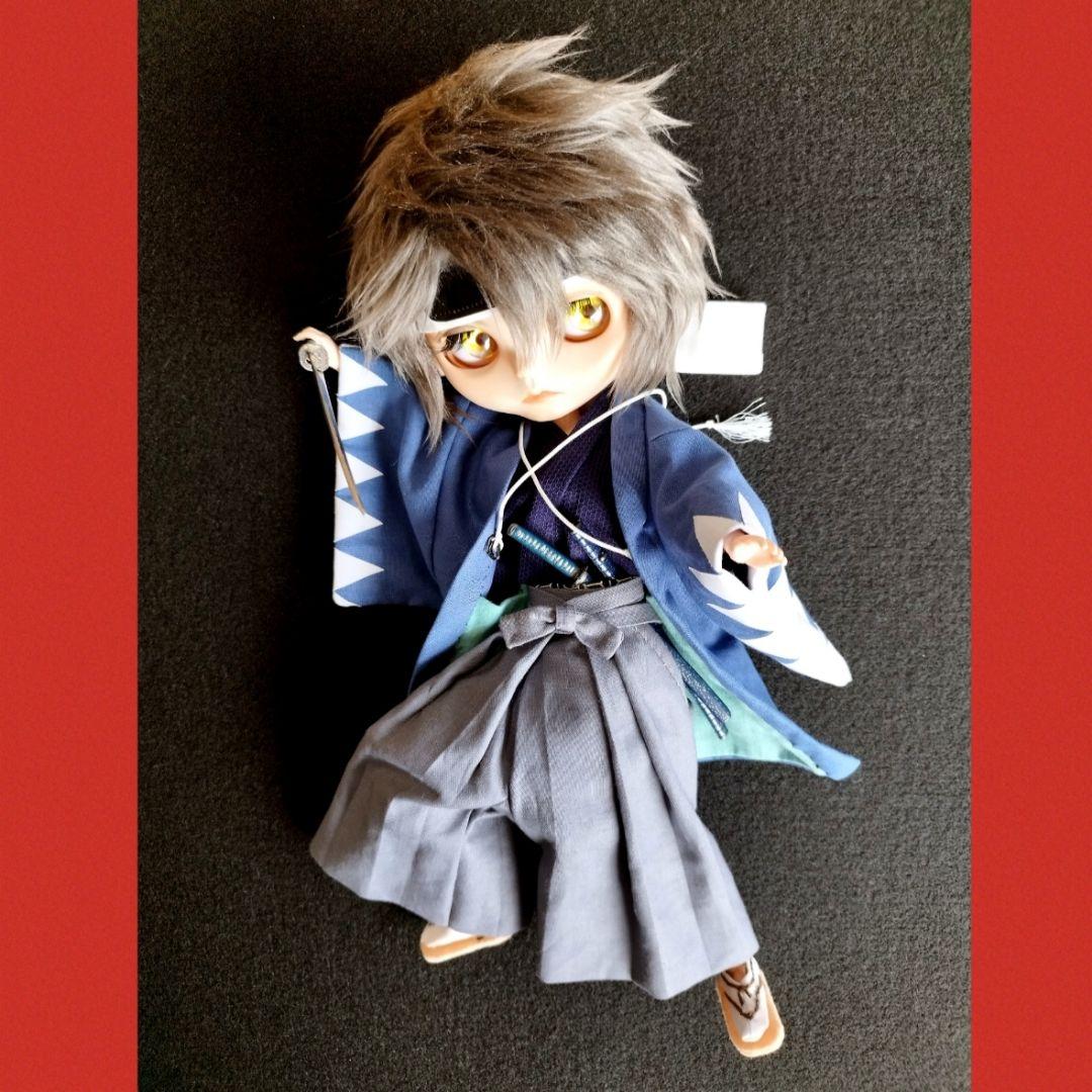 確認用　オビツ２７　新撰組　着物　男の子　アウトフィット　アイシードール