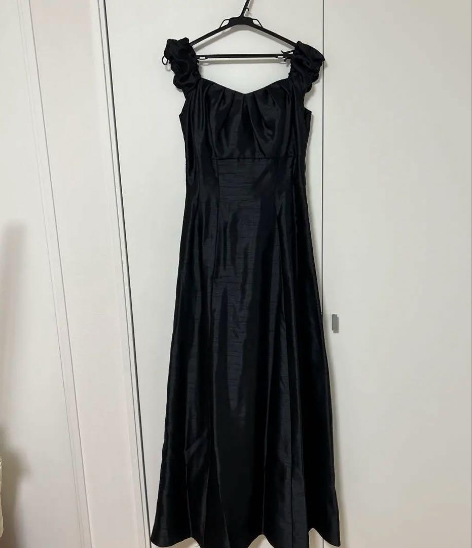 エメ　演奏会用　黒ロングドレス　9号