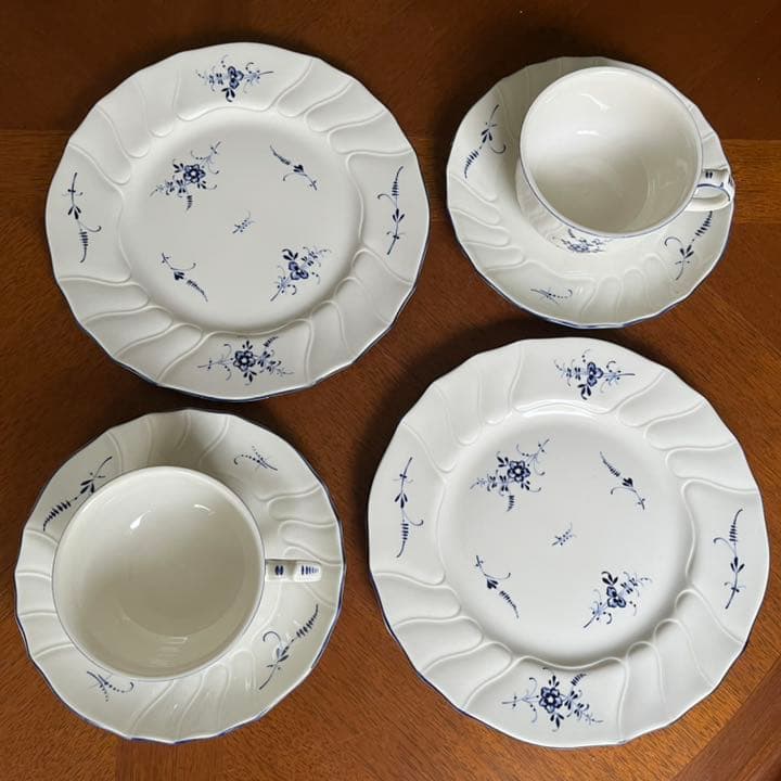 【美品】旧ロゴ　ビレロイ&ボッホ★オールドルクセンブルク★トリオ　ペア