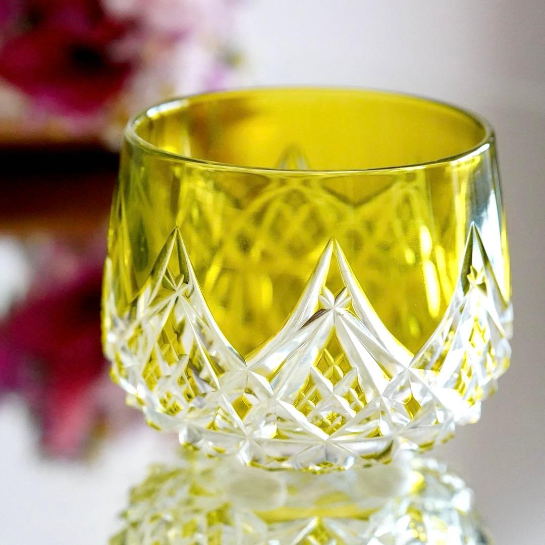 美品★希少オールドバカラBACCARAT コルベール グリーン色被せ 小物入れA