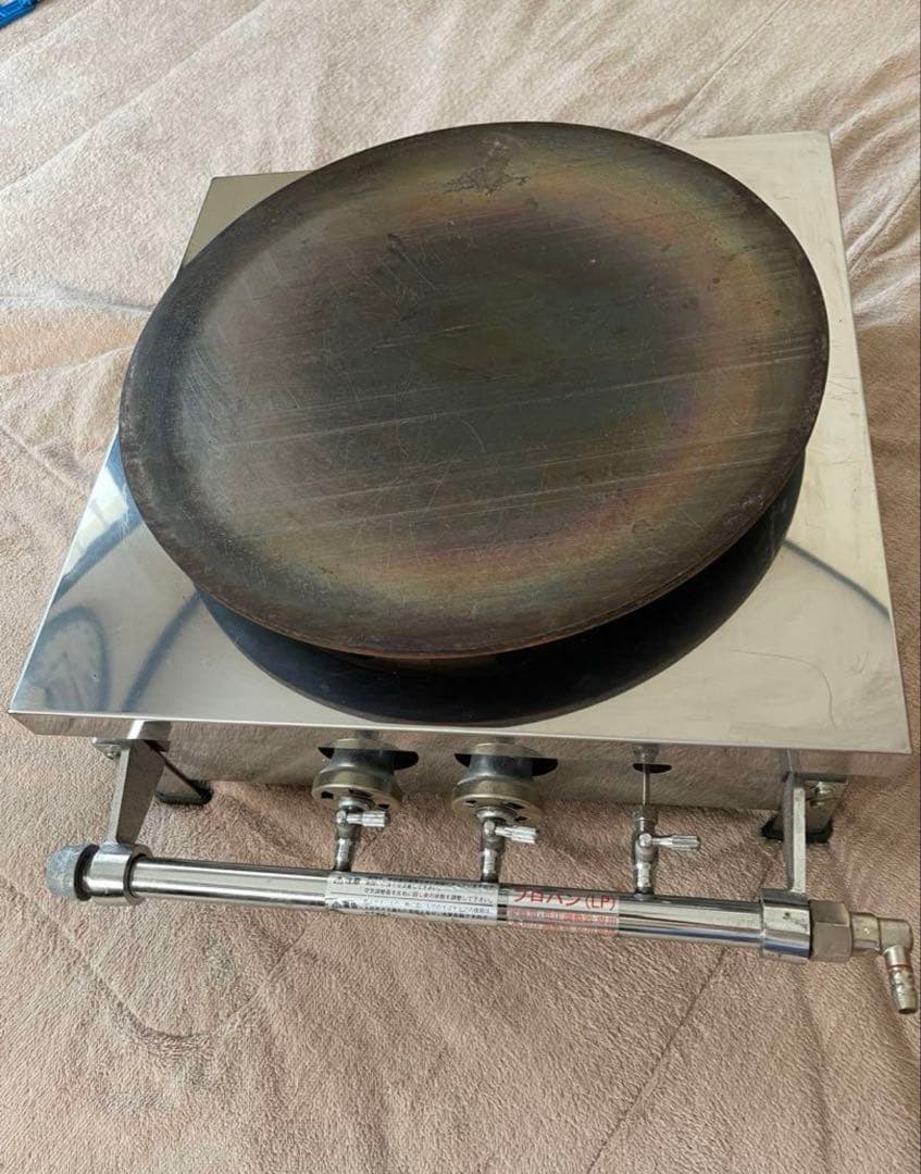 妙*様 クレープ　焼き台　業務用　プロパンガス