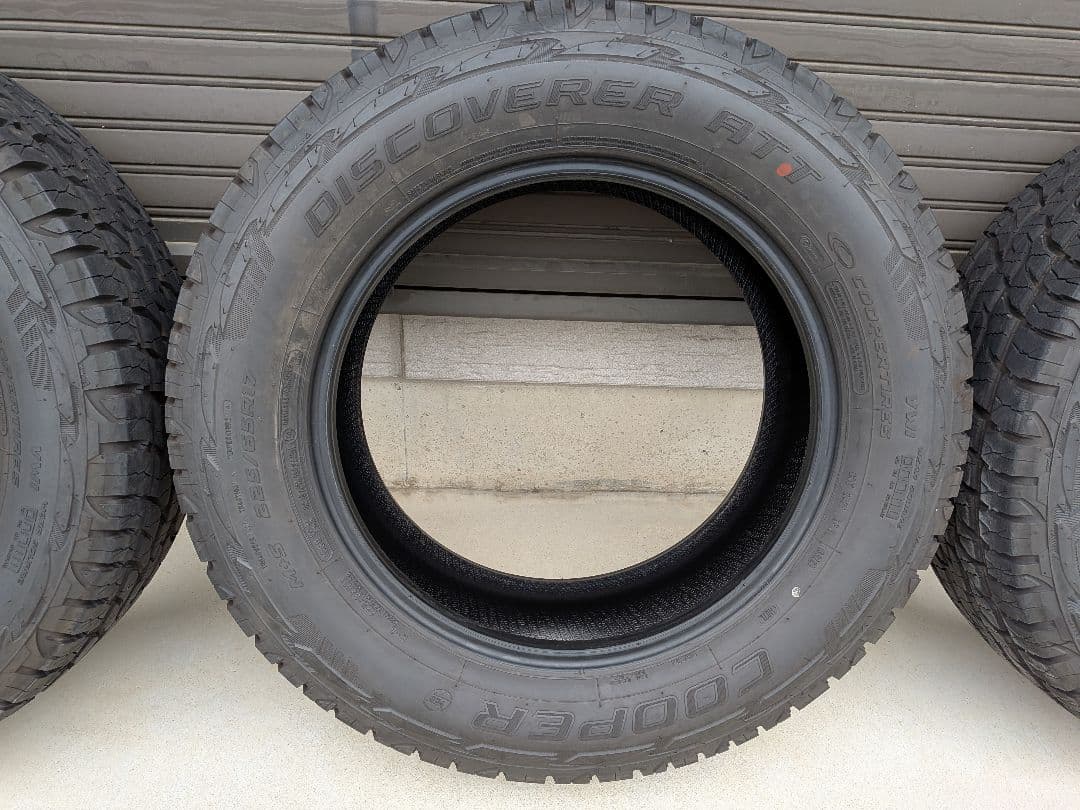 ②225/65R17 9.5分山 2/4 グッドイヤー クーパー AT サマー夏