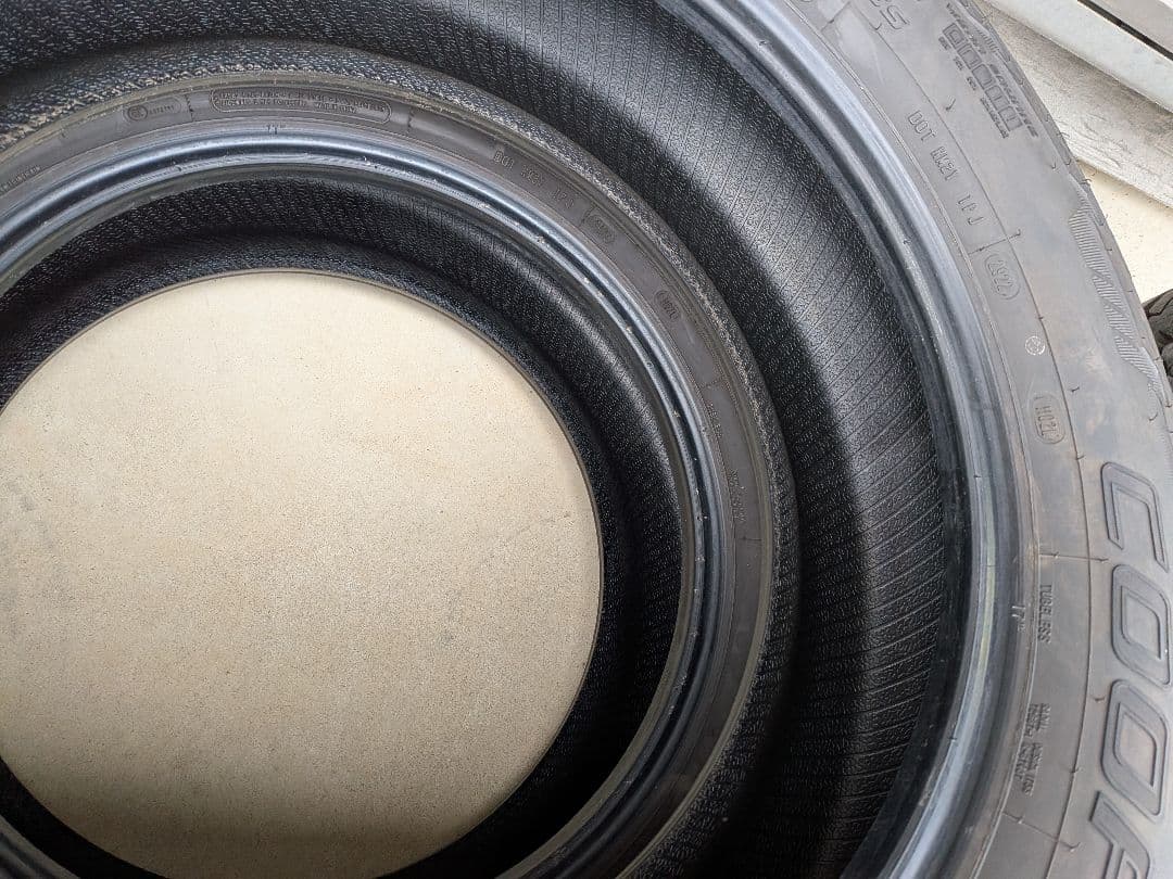 ②225/65R17 9.5分山 2/4 グッドイヤー クーパー AT サマー夏