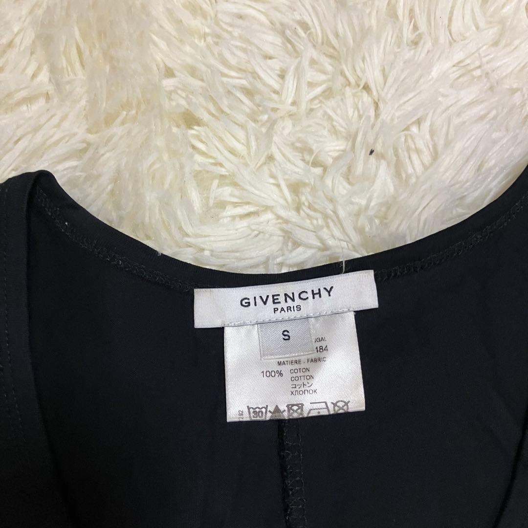 ジバンシー　希少　鳥　バード　デザイン　ブラック　タンクトップ